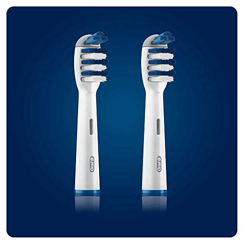 Buy now Oral-B Trizone Toothbrush Heads Replacement Refills for Electric Rechargeable Toothbrush, Bristles Sweep in-Between Teeth for a Deep Clean, Pack of Two at indiglob india
