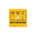 Buy now DEWALT Stud Finder, 3/4”, Locate Framing Studs Efficiently with LED Arrows, Ideal for Wood and Metal, AAA Batteries Included (DW0100) at indiglob india