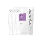 Buy now simplehuman Fragrance Free Moisturizing Liquid Hand Soap Refill Pouch, 34 Fl. Oz, Pack of 6 Lavender Hand Soap 34 Fl Oz (Pack of 3) at indiglob india