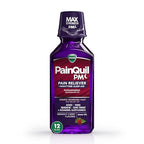 Buy now Vicks PainQuil Pain Relief Acetaminophen 1000mg Max Strength Adult Pain Reliever Liquid 12oz, Backache Headache Relief, 1 Nighttime Pain Reliever + Sleep Aid at indiglob india