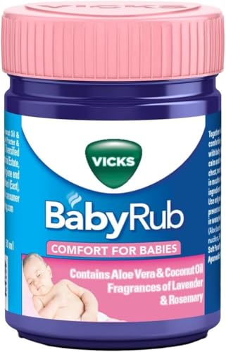 Buy now BabyRub Soothing Vapour Ointment for Babies (50 ml - 1.7 oz) + V4l Paper Napkin 125 Sheets Free at indiglob india
