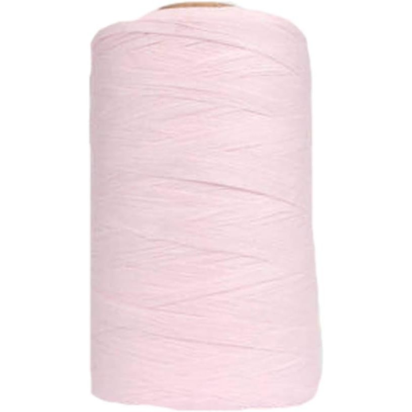 Buy now 316Yard Rayon Raffia Paper Crochet Brown Ribbon for Knit Summer Sun Hat, Beach Bag, Craft DIY Decoration Baby Pink at indiglob india
