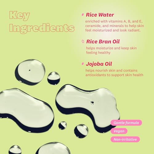 Buy now The Face Shop Rice Water Bright Light Facial Cleansing Oil, Daily Makeup Remover, Oil Cleanser, Vegan, Korean Skin Care with Jojoba Oil, Face Pore Cleanser, 150ml at indiglob india