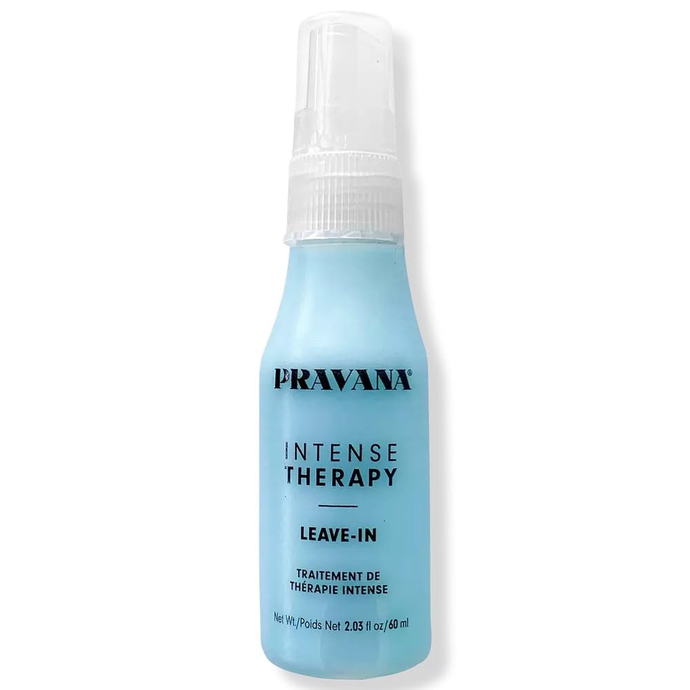 PRAVANA Intense Therapy Leave-In Conditioner Spray Treatment & Detangler | Instantly Detangles & Hydrates | Equalizes Hair Porosity | For All Hair Types | Strengthens & Softens Hair