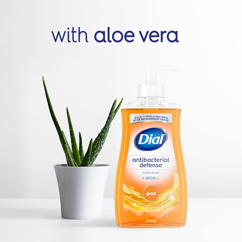 Buy now Dial Antibacterial Defense Liquid Hand Soap + Aloe, Gold Scent, 52 Fl Oz Hand Soap Refill (3 Count), Dermatologist-Tested, Gentle Formula at indiglob india