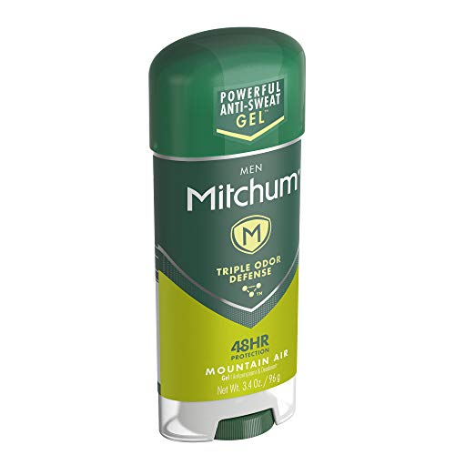 Buy now Mitchum Anti-Perspirant & Deodorant Clear Gel, Mountain Air - 3.4 Oz (6 Packs) at indiglob india