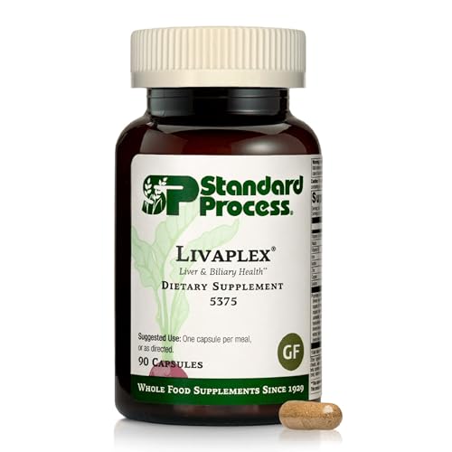 Buy now Standard Process Livaplex - Whole Food Bowel, Digestion and Digestive Health, Liver Health and Gallbladder Support with Spanish Black Radish, Betaine Hydrochloride, and Organic Carrot - 90 Capsules at indiglob india