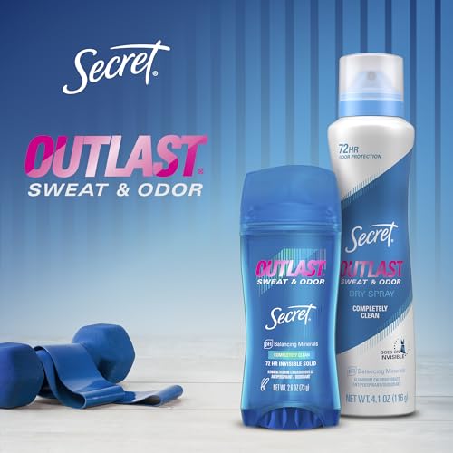 Buy now Secret Antiperspirant Deodorant for Women, Protecting Powder Scent, Clear Gel, Outlast Xtend, 2.6 Oz (Pack of 6) at indiglob india