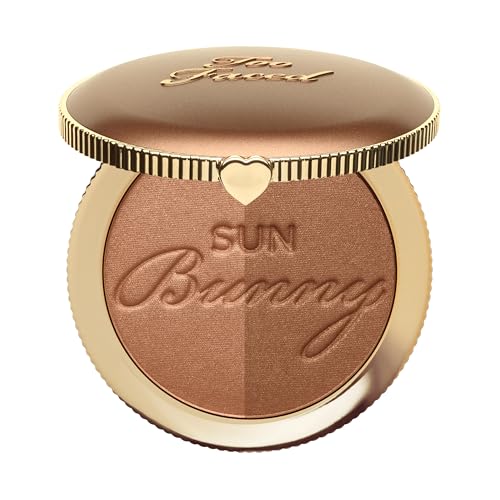Buy now Too Faced Sun Bunny Bronzer | Buildable Highlighter + Bronzer Duo for Luminous Glow and Sun-Kissed Finish, 0.28 Ounce at indiglob india