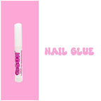 5 pcs KDS Nail Tip Glue - Adhesive Super Bond for Acrylic Nails Tips - 0.07 oz for Each Glue