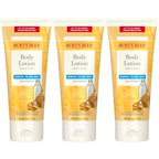 Buy now Burt's Bees, Body Lotion with Milk and Honey, Moisturizing Lotion for Normal to Dry Skin, 98.6% Natural Origin Skin Care, 6 oz Bottle (3-Pack) at indiglob india