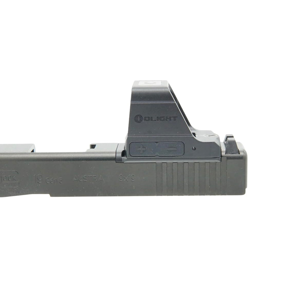 DPP Titanium Adapter Plate Compatible with Glock 17/19 Gen 3-5 MOS Holosun 407/507C/508T/Osight C/XR and Trijicon RMR/SRO