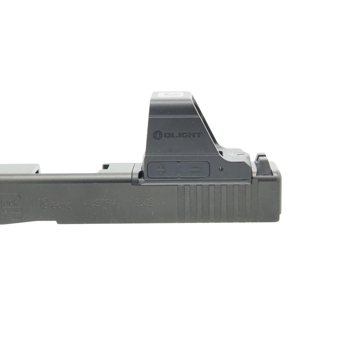 DPP Titanium Adapter Plate Compatible with Glock 17/19 Gen 3-5 MOS Holosun 407/507C/508T/Osight C/XR and Trijicon RMR/SRO