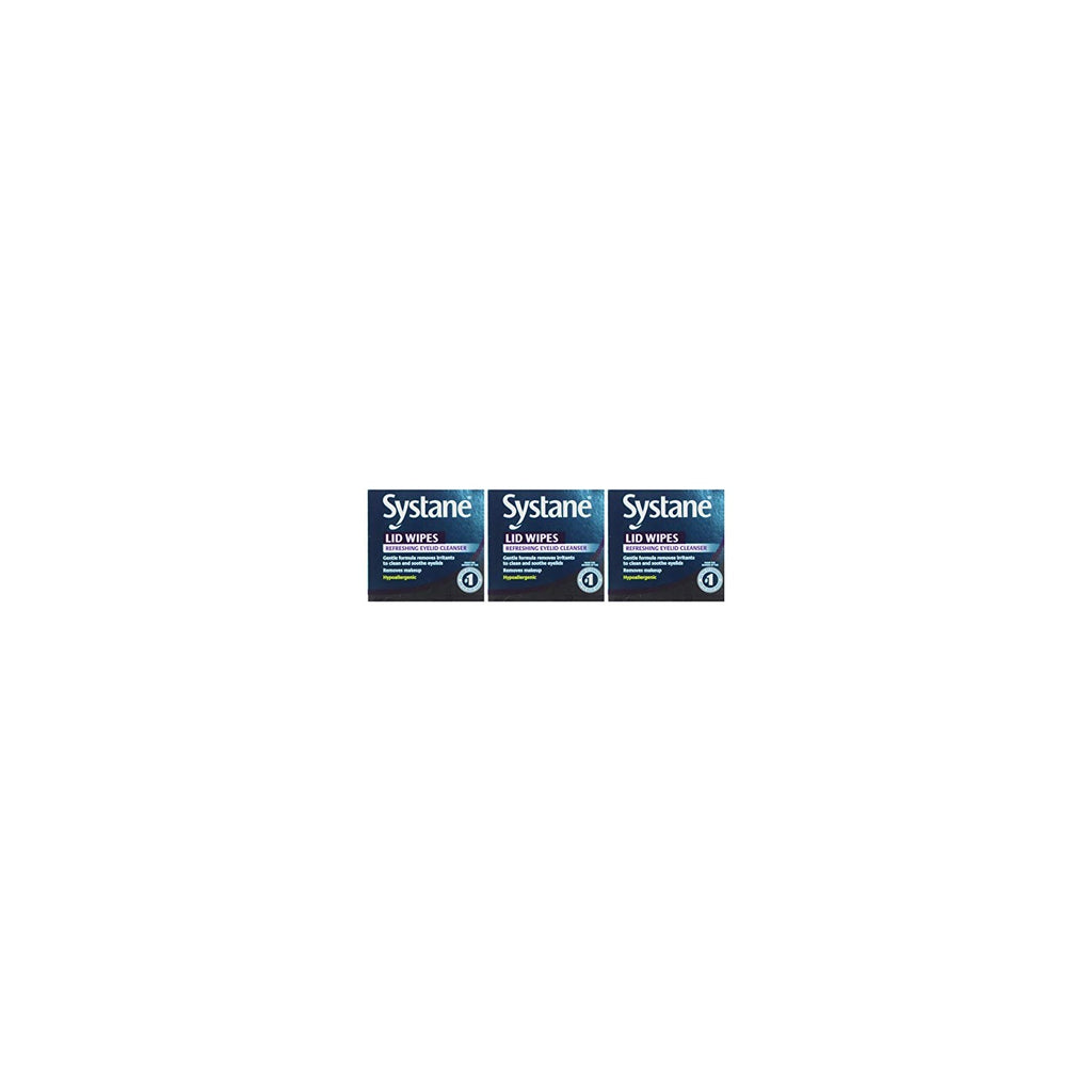 Buy now Systane Lid Wipes Eyelid Cleansing Wipes, 30 Count (Pack of 3) at indiglob india