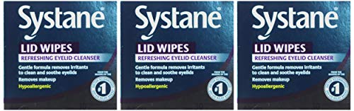 Buy now Systane Lid Wipes Eyelid Cleansing Wipes, 30 Count (Pack of 3) at indiglob india