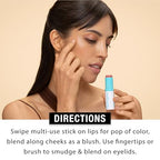Buy now Neutrogena Hydro Boost Hydrating Multi-Use Makeup Stick with Hyaluronic Acid, Gentle Multi-Use Colored Makeup Balm to Brighten Lips, Cheeks & Eyes, Non-Comedogenic, Soft Pink, 0.26 oz at indiglob india
