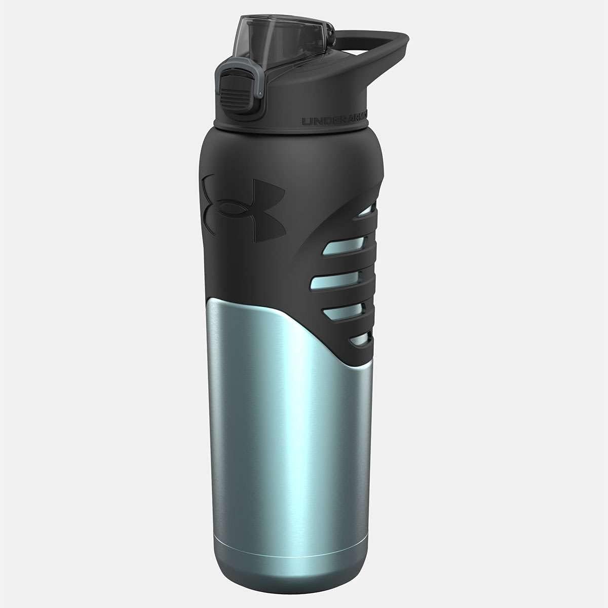 Buy now Under Armour 24Oz Stainless Steel Water Bottle, Insulated, Carabiner Easy Carry Hook, Leak Proof, Kids & Adults, All Sports, Gym Breeze Blue at indiglob india