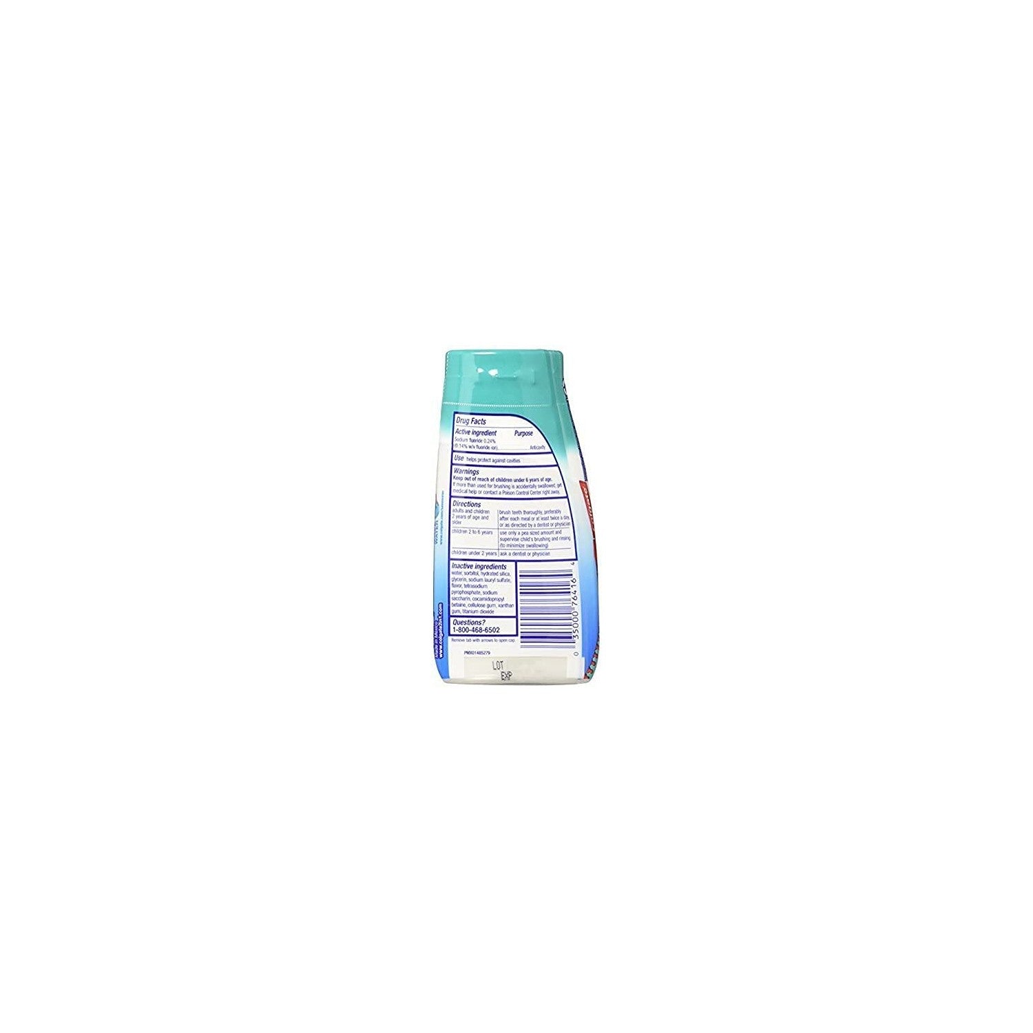 Buy now Colgate 2 in 1 Whitening Toothpaste Icy Blast Pack of 5 at indiglob india
