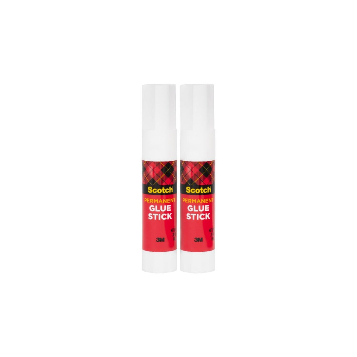 Scotch Permanent Glue Sticks, Acid-Free Non-Toxic Adhesive (2-Pack) – Strong & Fast Bond, No-Mess Application for Paper, Photos, Crafts