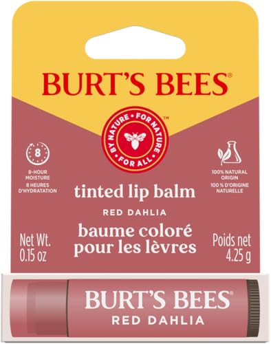 Buy now Burt's Bees Tinted Lip Balm Red Dahlia Blister 0.15oz at indiglob india