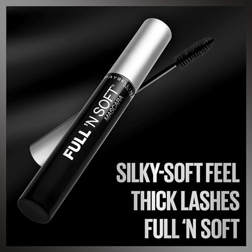 Buy now Maybelline Full 'N Soft Waterproof Mascara, Very Black, 1 Count at indiglob india