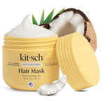 Buy now Kitsch Deep Conditioning Hair Mask â€“ Moisturizing Hair Mask for Damaged Hair with Coconut Oil â€“ Hydrating, Strengthening & Frizz-Reducing Hair Care Treatment for Curly, Coily & All Hair Types - 10 oz at indiglob india