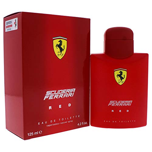 Buy now Ferrari Scuderia Red Eau De Toilette Spray, Citrus, 4.2 Oz at indiglob india