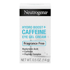 Buy now Neutrogena Hydro Boost + Eye Cream for Dark Circles & Puffiness, Under Eye Cream with Caffeine, Hyaluronic Acid and Peptides, Fragrance Free, 0.5 oz at indiglob india