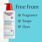 Buy now Eucerin Advanced Cleansing Body & Face Cleanser - Fragrance & Soap Free for Dry, Sensitive Skin - 16.9 fl. oz Bottle at indiglob india