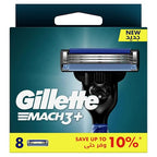 Buy now GILLETTE Mach3 Blade - Pack of 8 at indiglob india