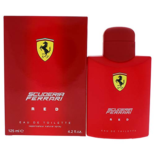 Buy now Ferrari Scuderia Red Eau De Toilette Spray, Citrus, 4.2 Oz at indiglob india