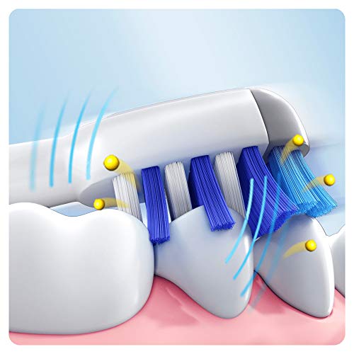 Buy now Oral-B Trizone Toothbrush Heads Replacement Refills for Electric Rechargeable Toothbrush, Bristles Sweep in-Between Teeth for a Deep Clean, Pack of Two at indiglob india