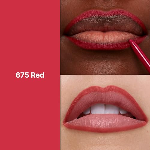 Buy now Revlon Colorstay Lip Liner Makeup with Built-In Sharpener, Longwear Rich Colors, Smooth Application, 675 Red, 0.01 oz at indiglob india