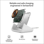 Buy now Logitech Powered Wireless Charging Stand for iPhone 8, 8 Plus, X, XS, XS Max and XR at indiglob india