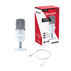 Buy now HyperX SoloCast – USB Condenser Gaming Microphone, for PC, PS4, PS5 and Mac, Tap-to-Mute Sensor, Cardioid Polar Pattern, great for Streaming, Podcasts, Twitch, YouTube, Discord,Black at indiglob india