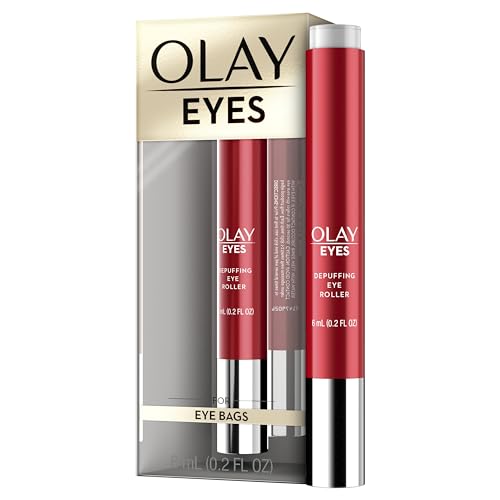 Buy now Olay Eye Treatment Eyes Depuffing Eye Roller with Vitamin E Massages to Help Reduce Puffiness and Instantly Awaken Tired-Looking Eyes, 0.2 Fl Oz at indiglob india