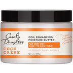Buy now Carol's Daughter Coco Creme Coil Enhancing Moisture Butter, with Coconut Oil and Mango Butter, for Very Dry Curly Hair, Paraben and Silicone Free, 12 oz at indiglob india