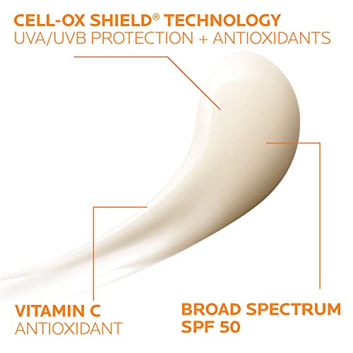 Buy now La Roche-Posay Anthelios AOX Daily Antioxidant Serum with SPF, Face Moisturizer with Sunscreen and Vitamin C & E, Oil Free Face Sunscreen for Sensitive Skin, Moisturizing Sun Protection at indiglob india