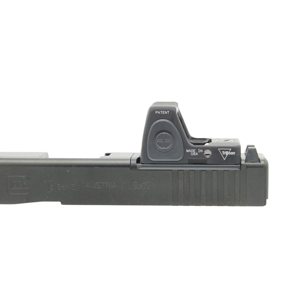 DPP Titanium Adapter Plate Compatible with Glock 17/19 Gen 3-5 MOS Holosun 407/507C/508T/Osight C/XR and Trijicon RMR/SRO