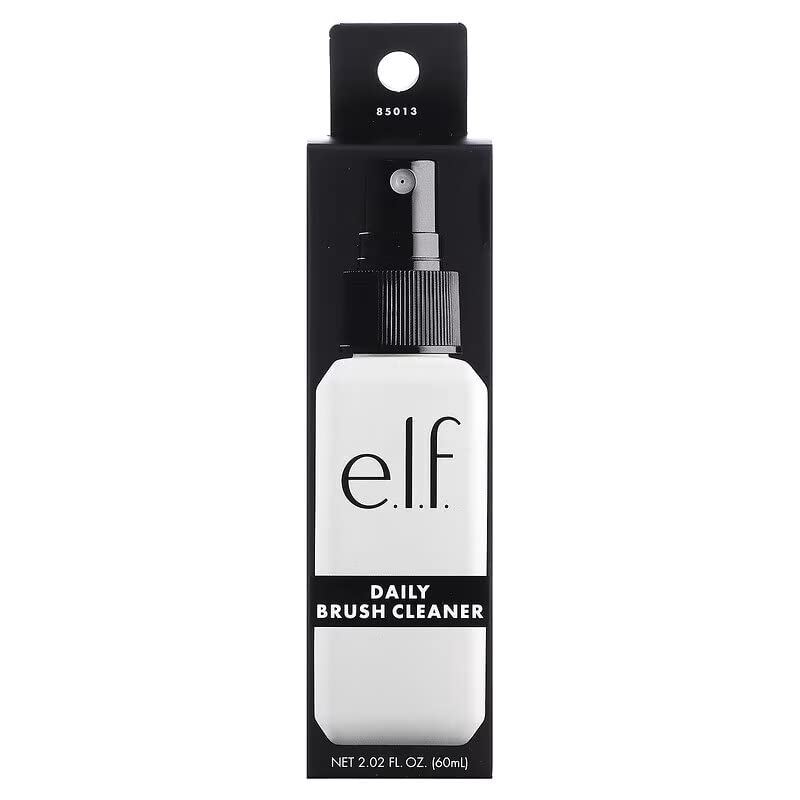 Buy now e.l.f. Daily Brush Cleaner, Makeup Brush Cleaner Washes Away Dirt, Oil, Debris & more For Clean Makeup Application, Vegan & Cruelty-Free, Small at indiglob india