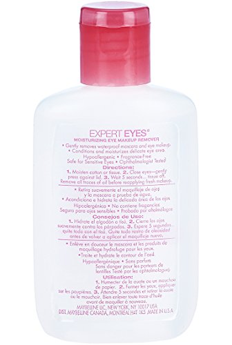 Buy now Maybelline New York Expert Eyes Moisturizing Eye Makeup Remover, 2 Count at indiglob india