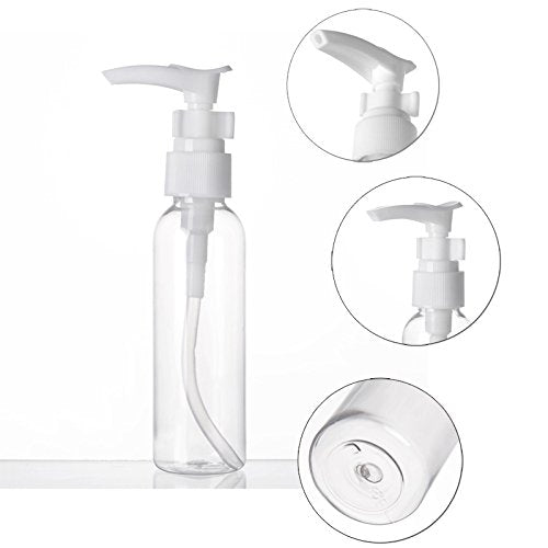 Buy now ALINK 16pcs Travel Size Toiletry Bottles Set, Tsa Approved Clear Cosmetic Makeup Liquid Containers with Zipper Bag at indiglob india