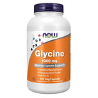 Buy now Now Supplements, Glycine 1,000 mg Free-Form, Neurotransmitter Support*, 250 Veg Capsules at indiglob india