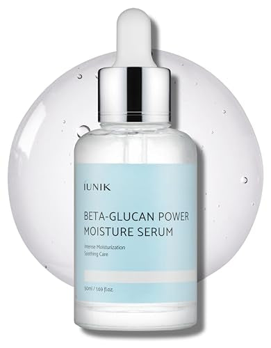 Buy now IUNIK Beta-Glucan Power Deep Moisture Vegan Serum Intense Hydration Mushroom Yeast Extracts Naturally-derived - Dry Mature Sagging Sensitive Skin Cell Regenerating Lifting Korean Skincare at indiglob india