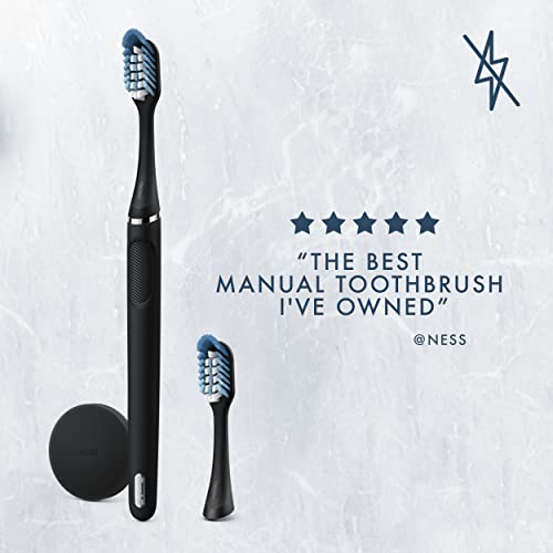 Buy now Oral-B Clic Toothbrush Sensitive Clean Replacement Brush Heads, Black, 2 Count at indiglob india
