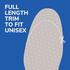 Buy now Dr. Scholl'sÂ® Stay Odor-Free & Dry Comfort Insoles with Odor-XÂ®, Unisex Inserts, 1 Pair, Full Length Trim to Fit Men's Shoe Sizes (7-13) and Women's Shoe Sizes (5-10) at indiglob india
