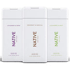 Buy now Native Body Wash 3 Pack - Natural Body Wash Women & Men - SLS & Paraben Free - Cucumber & Mint, Coconut & Vanilla, Lavender & Rose at indiglob india