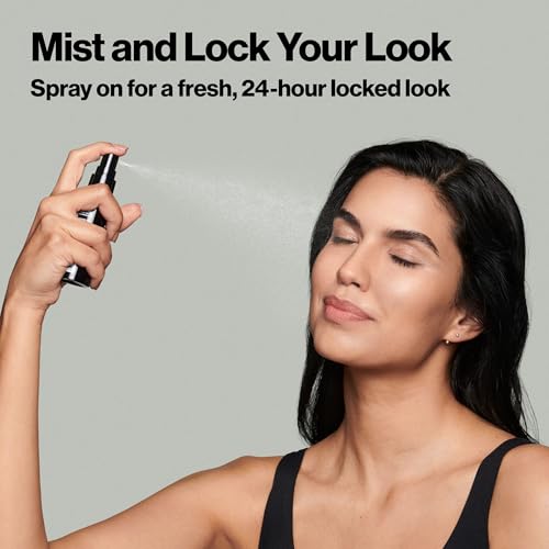 Buy now Revlon Colorstay 24 Hr Lock Setting Mist, Keeps Face Makeup from Melting & Fading, Mattifying, Blurring & Oil Absorbing Spray, Transfer-Proof & Mask Friendly, 1.9 fl oz at indiglob india
