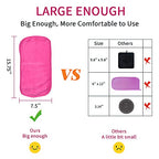 Buy now UWEME Makeup Remover Cloths 4 Count: Microfiber Reusable Fast Drying Washcloth, Face Towels for Women at indiglob india