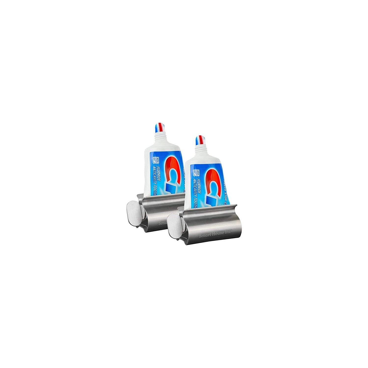 Buy now The Original Toothpaste Squeezer Tube Roller Stainless Steel 2 Pieces Tube Squeezer Rollers, Saves Toothpaste, Creams, Puts an end to Waste - Simple and Practical (Silver) 2.4 inch Wide at indiglob india